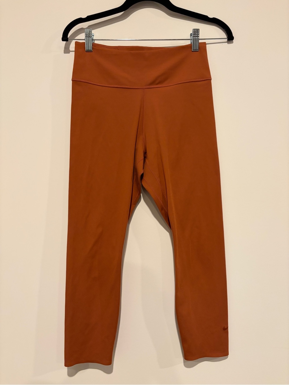 Nike Zenvy Dri-FIT High Waisted 7/8 Leggings Burnt Orange Size Medium M